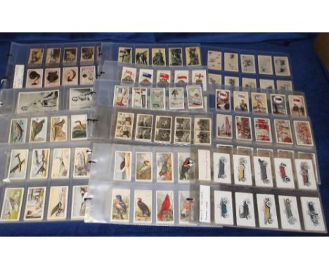 Cigarette cards, BAT, 14 sets inc Motor Cars, (coloured), Etchings, (of Dogs), Safety First, Ships, Flags & Cap Badges (A ser