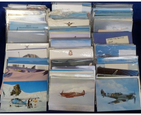 Postcards, Aviation, a collection of approx 700 modern Aviation cards in shoebox inc Concord, Civil, Military, WW2, RAF, and 