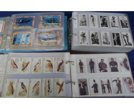 Cigarette & trade cards, a collection of 30+ sets in three albums inc. Mitchell's Gallery of 1935, First Aid, Empire Exhibiti