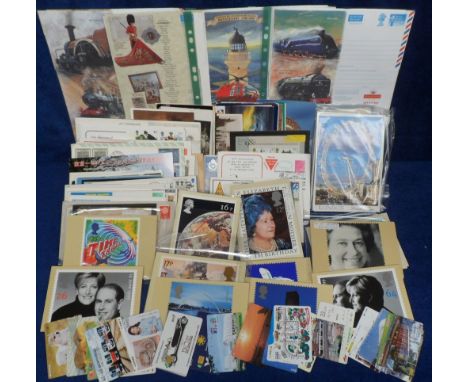 Postcards/covers, a mixed modern collection of mainly transport related postcards and first day covers inc maiden flight 'Boe