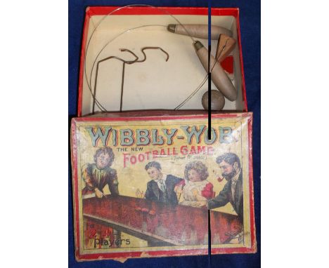 Vintage Game, 'Wibbly-Wob', The New Football Game, by Chad Valley in original box, appears complete, instructions printed ins