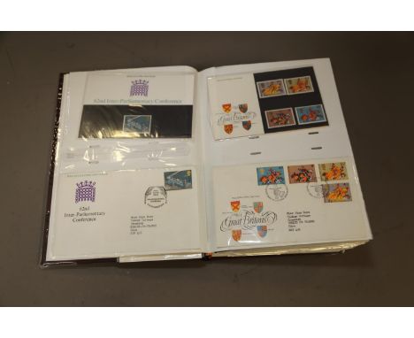 An album of GB mint first day covers and presentation packs 
