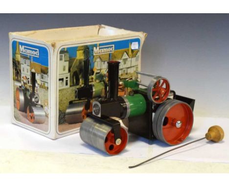 Mamod S.R.1A live steam roller, boxed