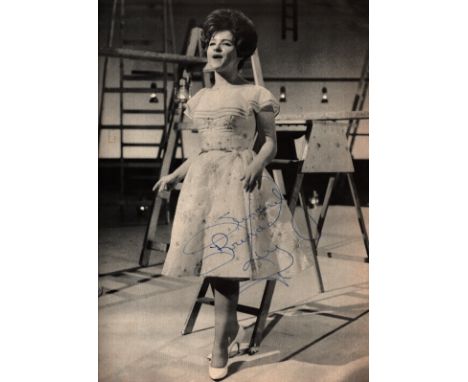 Brenda Lee vintage signed 11x8inch black and white magazine photo. All autographs come with a Certificate of Authenticity. We