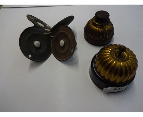 VINTAGE BRASS LIGHT SWITCH, BUZZERS AND DIMMER SWITCH?