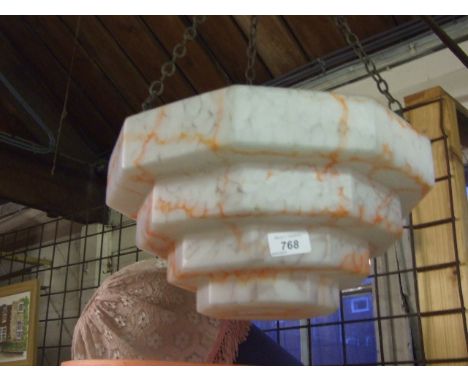 RETRO GLASS CEILING LIGHT
