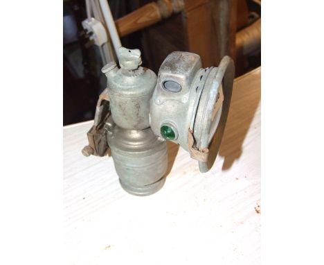 VINTAGE PANTHER CYCLE LAMP