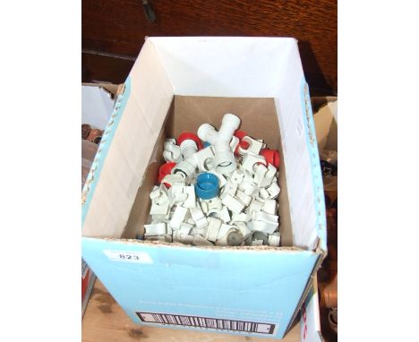 BOX PLASTIC PIPE CLIPS ETC