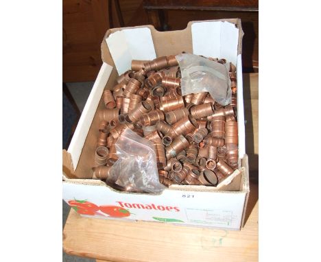 BOX COPPER PIPE JOINERS 