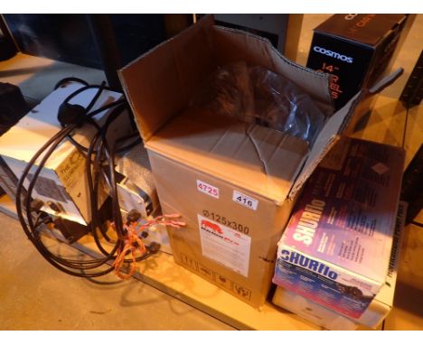 Equipment for fish or reptile keeping including heat lamp pumps and filter    CONDITION REPORT:  The electrical items include