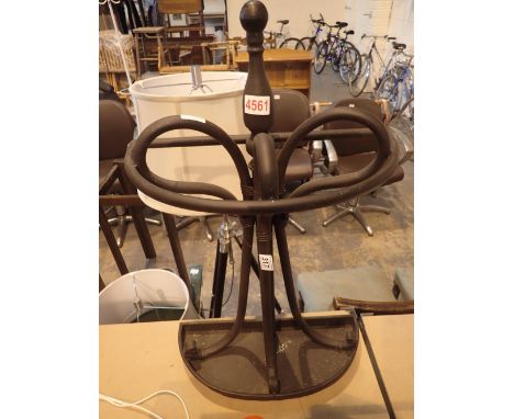 Tubular steel stick / umbrella stand 