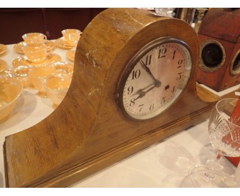 Napoleon cased mantel clock 