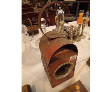 Kenlite red road menders lamp with burner 