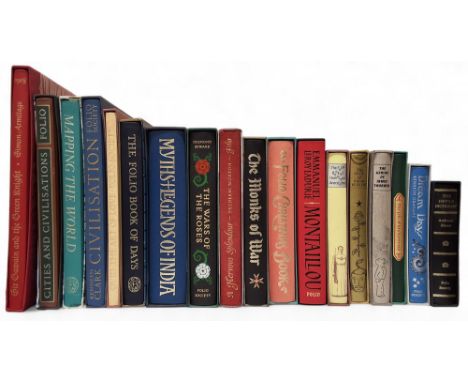 The Folio Society books and sleeves including A Nervous Splendour; The Folio Book of Humorous Anecdotes; The Life of Muhammad