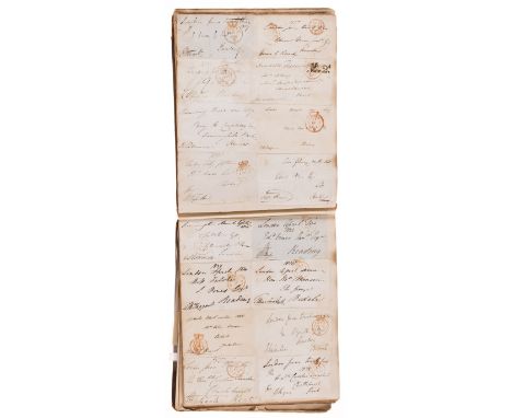 Free Franks.- 19th Century British monarchy and aristocracy, c.450 Free Franks and a few letters, including: William IV, Duke