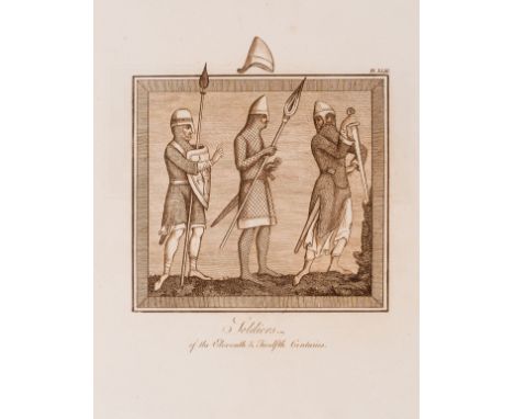 Costume.- Strutt (Joseph) A Complete View of the Dress and Habits of the People of England, 2 vol., first edition, engraved f