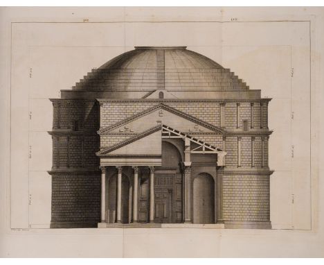 Palladio (Andrea) The Architecture of A. Palladio; in Four Books, vol. 1, 2 &amp; 4 only (of 4, lacking vol. 3), first Englis