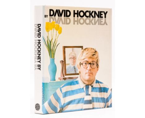 Hockney (David) David Hockney, signed presentation inscription from the artist on title, illustrations in colour and black an