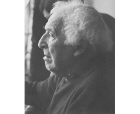 Chagall (Marc, Russian-French artist, 1887-1985).- Collection of photographs of Chagall, comprising: 12 portrait photographs 