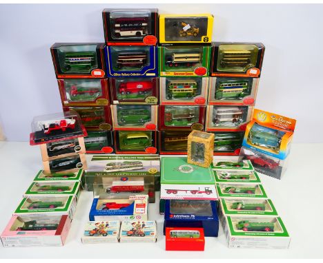 EFE - Atlas Editions - Oxford Diecast - A boxed group of over 30 diecast models in various scales, comprising mainly of 1/76 