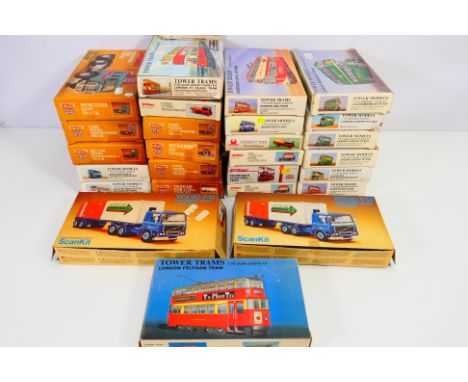 Keil Kraft - Tower Models - Other - 26 boxed 1:72 and 1:76 scale plastic model vehicle kits. Lot includes Keil Kraft K318 For