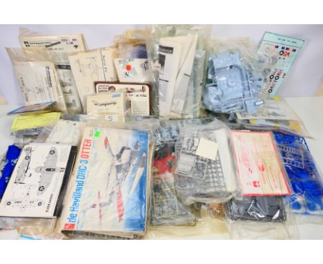 CMK - Broplan - Hobby Craft - Others - A group of unboxed plastic, resin and vac-formed model kits in various scales. Lot inc