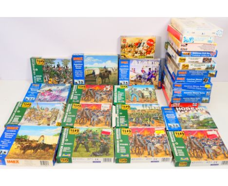 Revell - Imex - Airfix - Others - A boxed collection of 27 1:72 scale plastic model soldier / figure sets. Lot includes Imex 