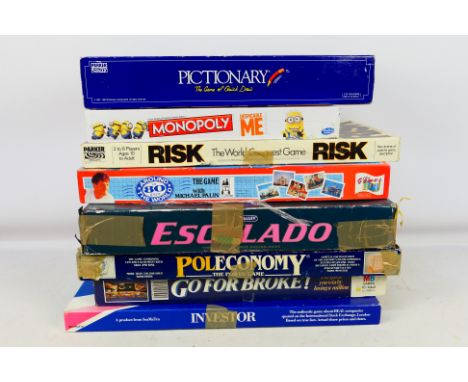 Hasbro - Parker - MB - Chad Valley - Others - An assortment of 8 board games to include a factory sealed 'Despicable Me' Mono