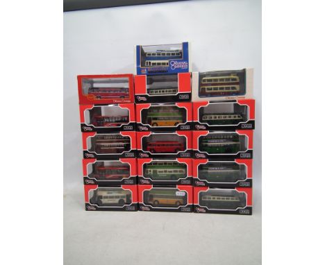 Corgi Original Omnibus - A boxed collection of 16, 1:76 scale diecast model buses from Corgi Original Omnibus. Lot includes C