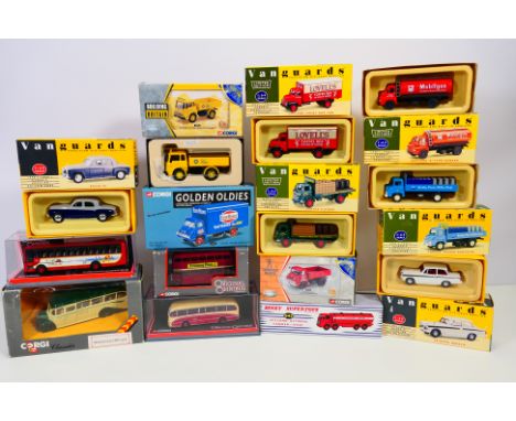 Corgi - Vanguard - Atlas Dinky - A collection of boxed diecast vehicles comprising 6 Vanguard models, 7 Corgis and a 2016 Atl