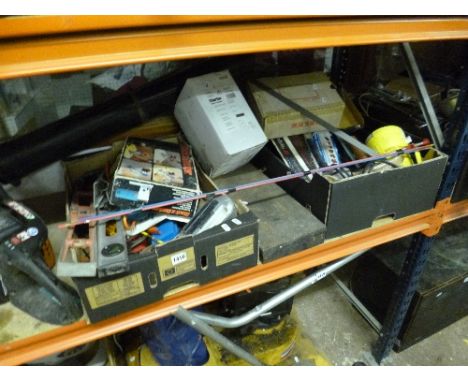 TWO BOXES OF VARIOUS HANDTOOLS, electrical tools and a ratchet set etc