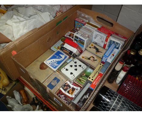 A COLLECTION OF BOXED PLAYING CARDS