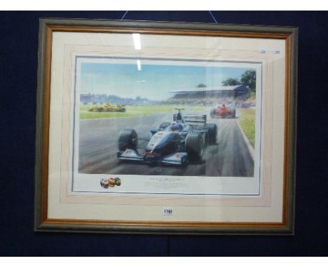 TONY SMITH, An Englishman, An Irishman and A Scotsman British Grand Prix Silverstone 1999, limited edition print 244/395, sig