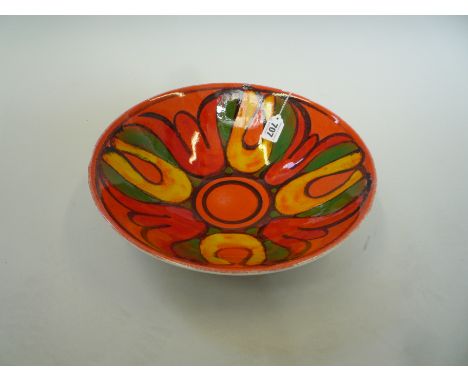 A POOLE POTTERY 'DELPHIS' BOWL, shape No.58