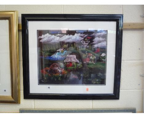 MICHAEL GODARD, Caddy Shack, a signed Limited Edition print, 293/395, 39cm x 49cm