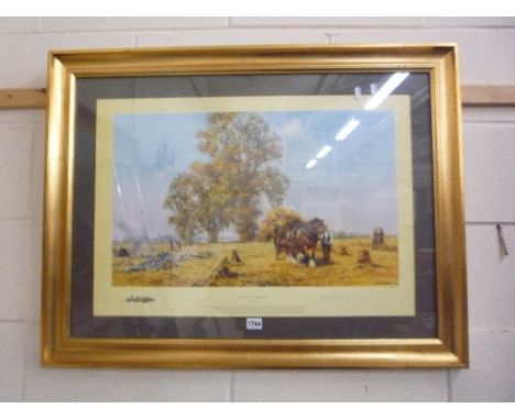 DAVID SHEPHERD, Life Goes On - September 1940, limited edition print 162/1500, signed