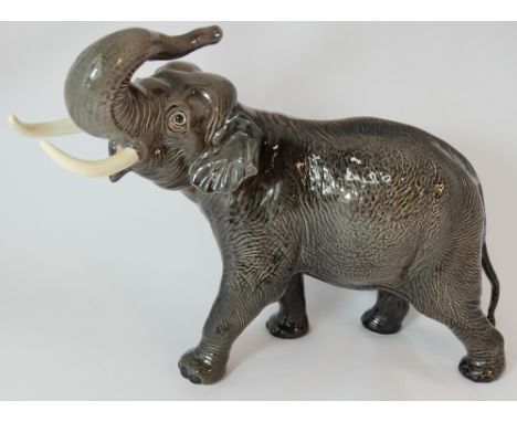 Beswick Elephant- Trunk in Salute Model- 1770