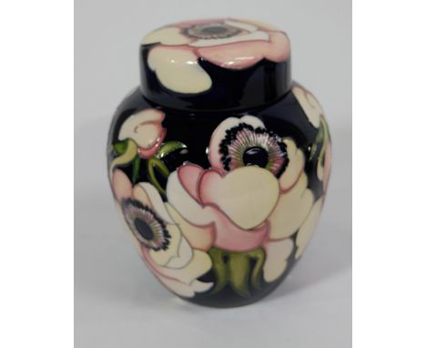 Moorcroft Anemone Blush Ginger jar 15cm height