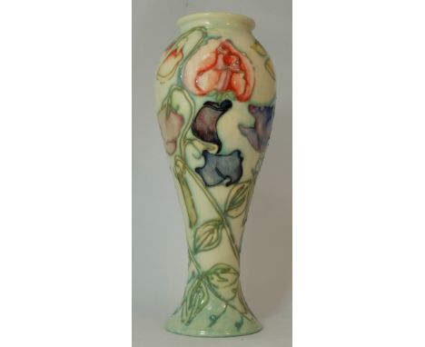 Moorcroft Trial vase decorated with lustred Tulips, height 27cm