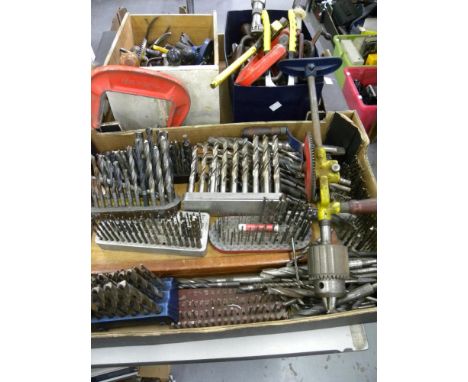 METAL WORKING TOOLS, INCLUDING DRILL, DRILL BITS, CLAMPS, ETC