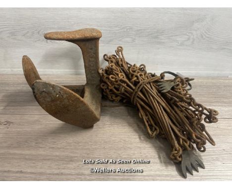 VINTAGE SURVEYORS CHAIN AND COBLERS SHOE LAST