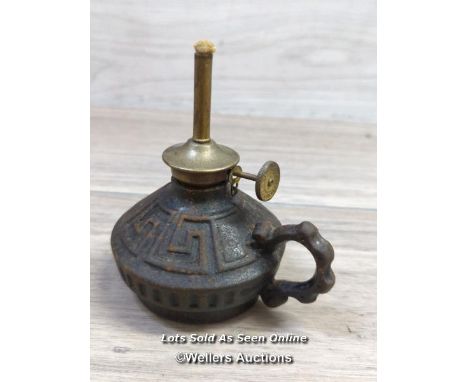 *A C WELLS OIL LAMP