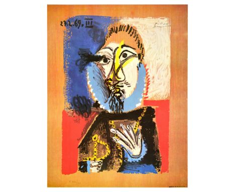 Set of 8 art exhibition and artwork posters. 1. Original vintage advertising poster for Karel Appel Reliefs art exhibition at