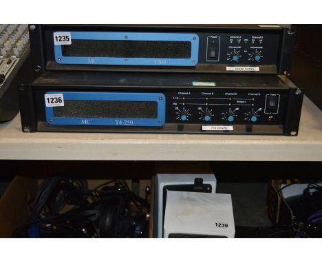 AN MC2 T4-250 POWER AMPLIFIER 300 watts per channel @ 4 ohms
