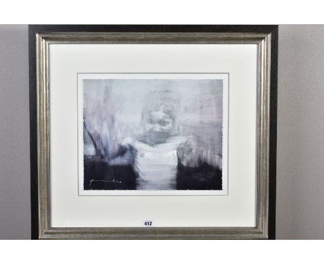 CHRISTIAN HOOK (BRITISH 1971) 'FRAGMENTED MEMORIES', an artist proof print 10/20 of an impressionist portrait, signed lower l