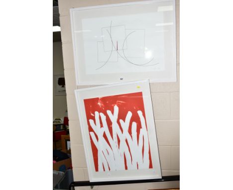 JEAN-PIERRE VIOT (FRENCH 1936-2013) an abstract geometric study limited edition print 122/150, signed and dated (20)07 bottom