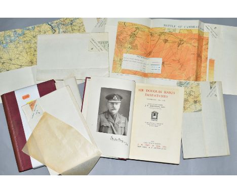 'SIR DOUGLAS HAIG'S DESPATCHES', (December 1915- April 1919), edited by Lieut-Colonel J H Boraston, O.B.E, pub J M Dent &amp;