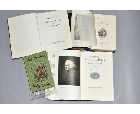 CARROLL, LEWIS 'ALICE'S ADVENTURES IN WONDERLAND', Macmillan and Co 1899, together with riding/polo, published by Badminton L