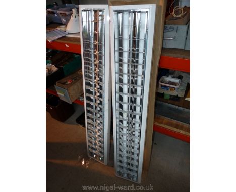 Two Newlec NL3528 5' twin surface mounted lighting modules.