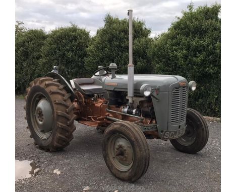 A Ferguson FE35 Farm Tractor, registration no. SCJ 346, serial no. SDM 74865, believed built in 1957, lovingly restored and w